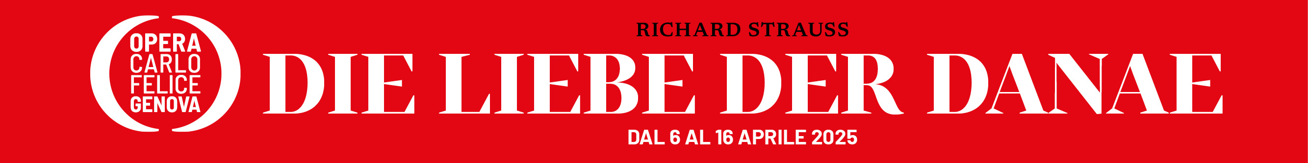 Banner Sito - Carlo Felice DIE LIEBE DER DANAE